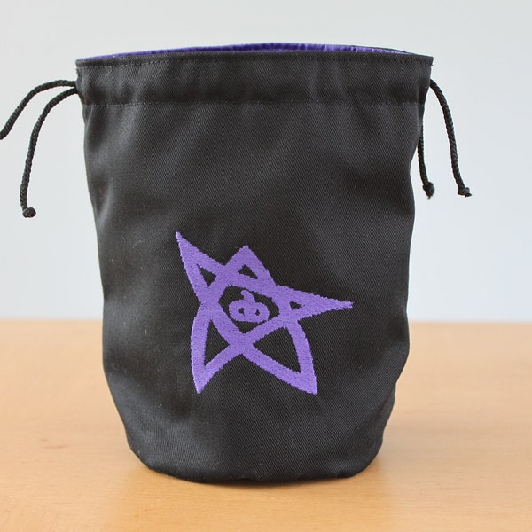 Dice Bag Purple Etsy
