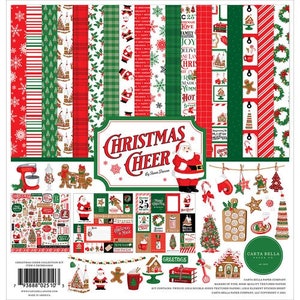 Carta Bella CHRISTMAS CHEER Collection Kit, Echo Park Paper Company