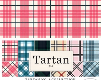 TARTAN NO. 1 Collection Kit, Echo Park Carta Bella Scrapbook Paper