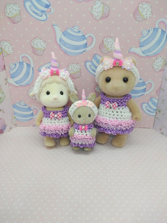 Unicorn Sylvanian Families. Daughter 