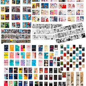 Comics Super Heroes 1:6 and 1\12. 21 pcs book covers and 30 pages. Comics Printable. Japanese manga covers 42 pcs & Mix book covers 136 pcs