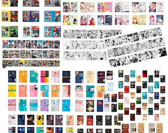Comics Super Heroes 1:6 and 1\12. 21 pcs book covers and 30 pages. Comics Printable. Japanese manga covers 42 pcs & Mix book covers 136 pcs