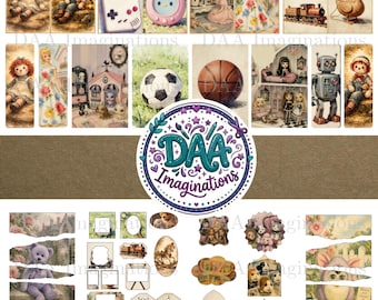 Toys Junk Journal Kit