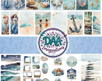 Coastal Junk Journal Kit