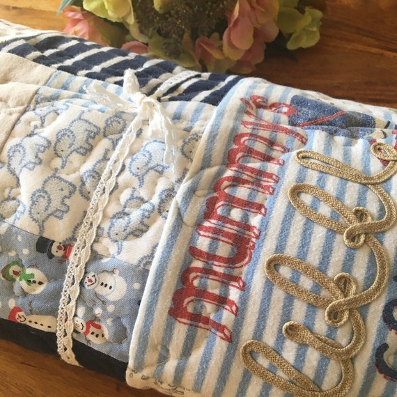Memory Quilt Keepsake Blanket Made From Treasured Loved Etsy
