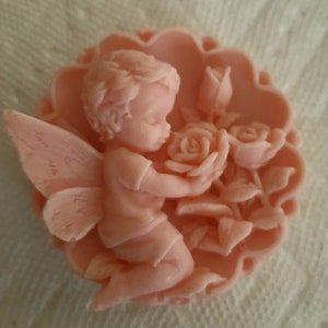 Cherub Bar Soap, Novelty Soaps, Handmade Soap, Soap Bar, Guess Bathroom Soap, Handmade soap in Canada, Angel soap, Fairy Boy Soap, Bar Soap.