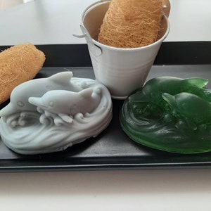 Dolphin Bar Soap, Novelty Soaps, Handmade Soap, Soap Bars, Guess Bathroom Soaps, Custom Soaps, Soaps for Gifts, Soaps in Canada, Soap bar