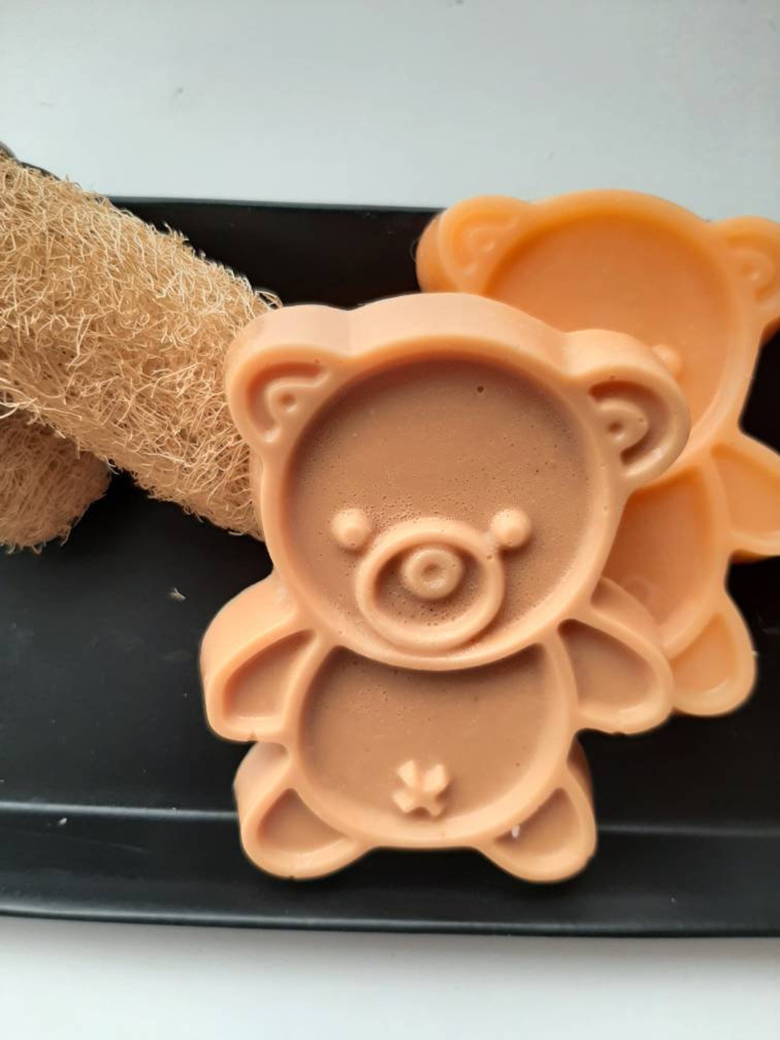 Teddy Bear Bar Soap Oatly Soaps Handmade Soap Soap Bars Etsy Canada