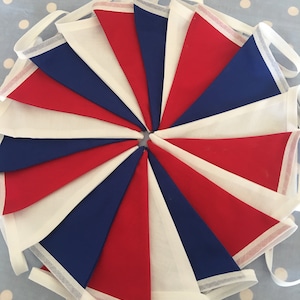 Red,white and blue Patriotic bunting,banner,pennants,flag garland,bunting flags,party flags,vintage events