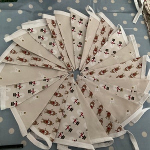 20 ft Christmas  Bunting,banner,fabric bunting,Flag, banner, pennant, decorations,,party decorations