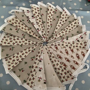 20 ft Christmas  Bunting,banner,fabric bunting,Flag, banner, pennant, decorations,,party decorations