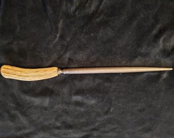 Vintage Stamped Joseph Rodgers and Sons/Genuine Stag Horn Antler Handle/Knife Sharpener