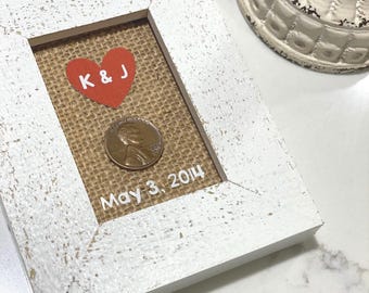 Special Date Penny Frame