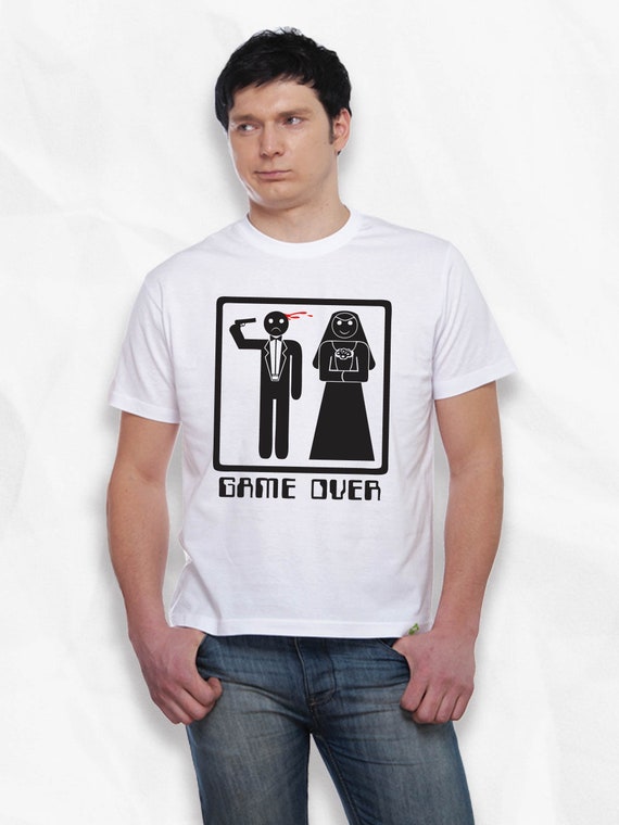Camiseta Algodon Personalizada Video Juegos Game Over 23 Camiseta Algodon Personalizada Video Juegos Game Over 23