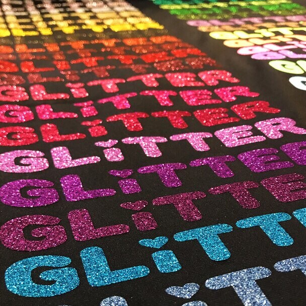 Siser Glitter HTV 12 x 20/ 5 pk / Heat Transfer Etsy