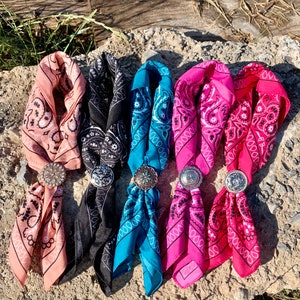 Scarf and Bandana Slides with Bandana, Handmade Gifts for any Occasion