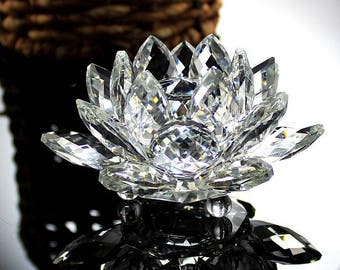 crystal flower etsy