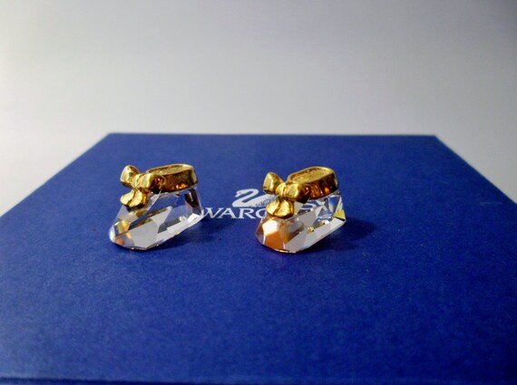 swarovski crystal baby booties