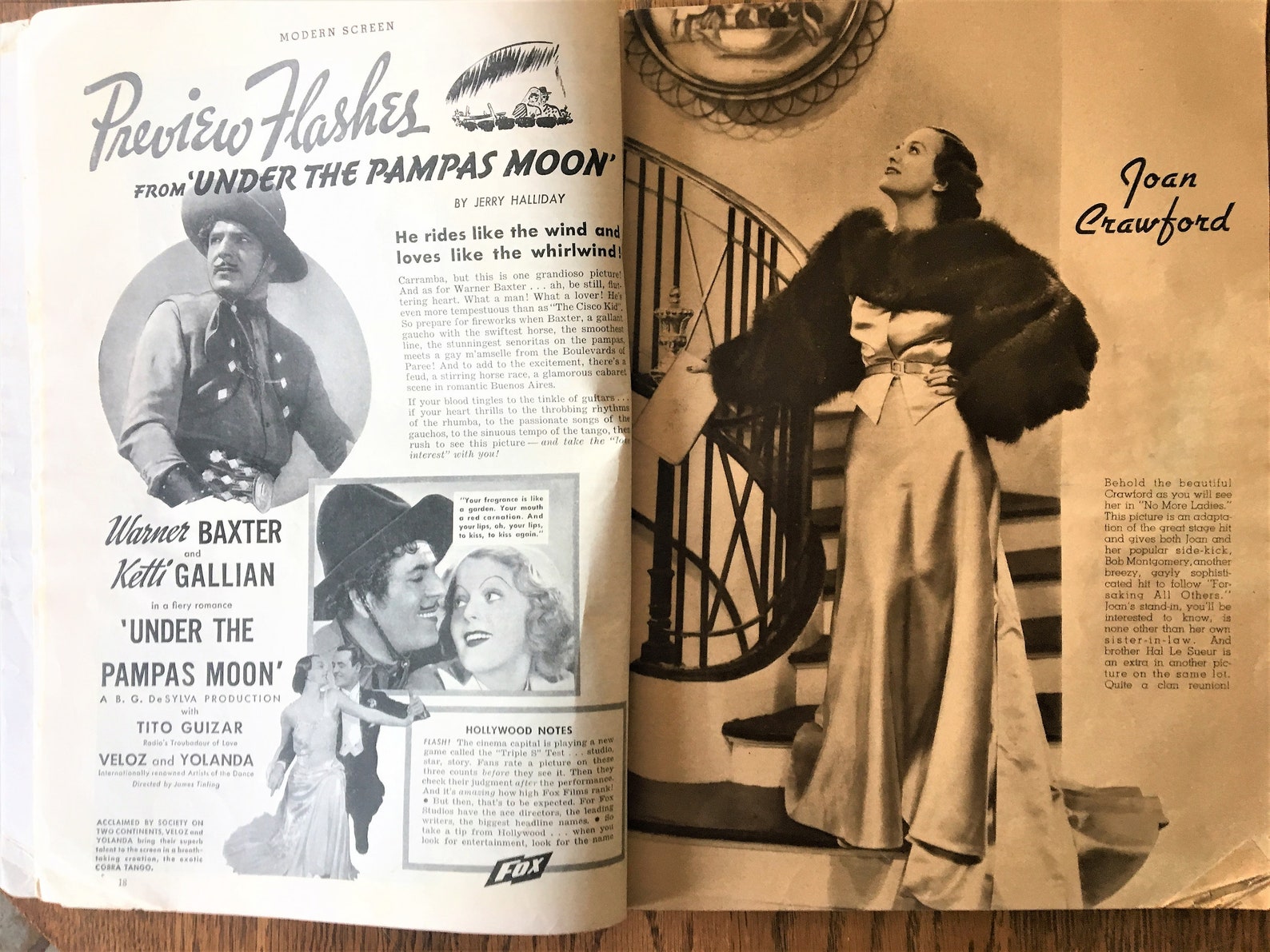 Vintage 1935 July MODERN SCREEN Movie Magazine Shirley Temple Etsy