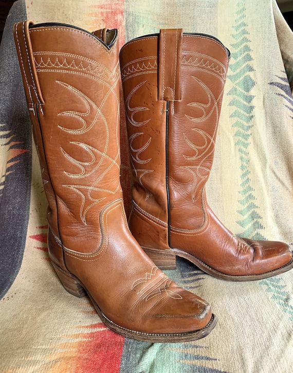 vintage frye cowboy boots