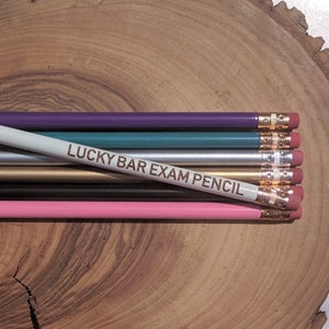 Lucky Bar Exam Pencil Cute Unique Pencil Motivational Office Supplies Stocking Stuffer image 7