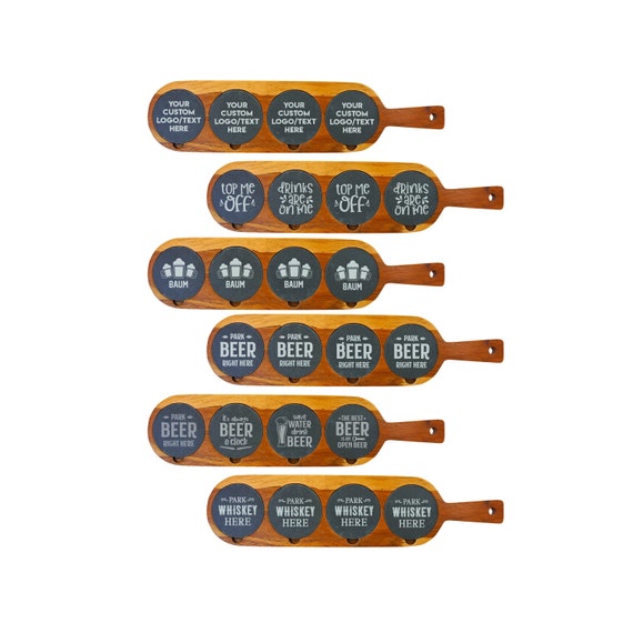 Personalized Beer Flight Board Drink Flights Funny Drinking Etsy