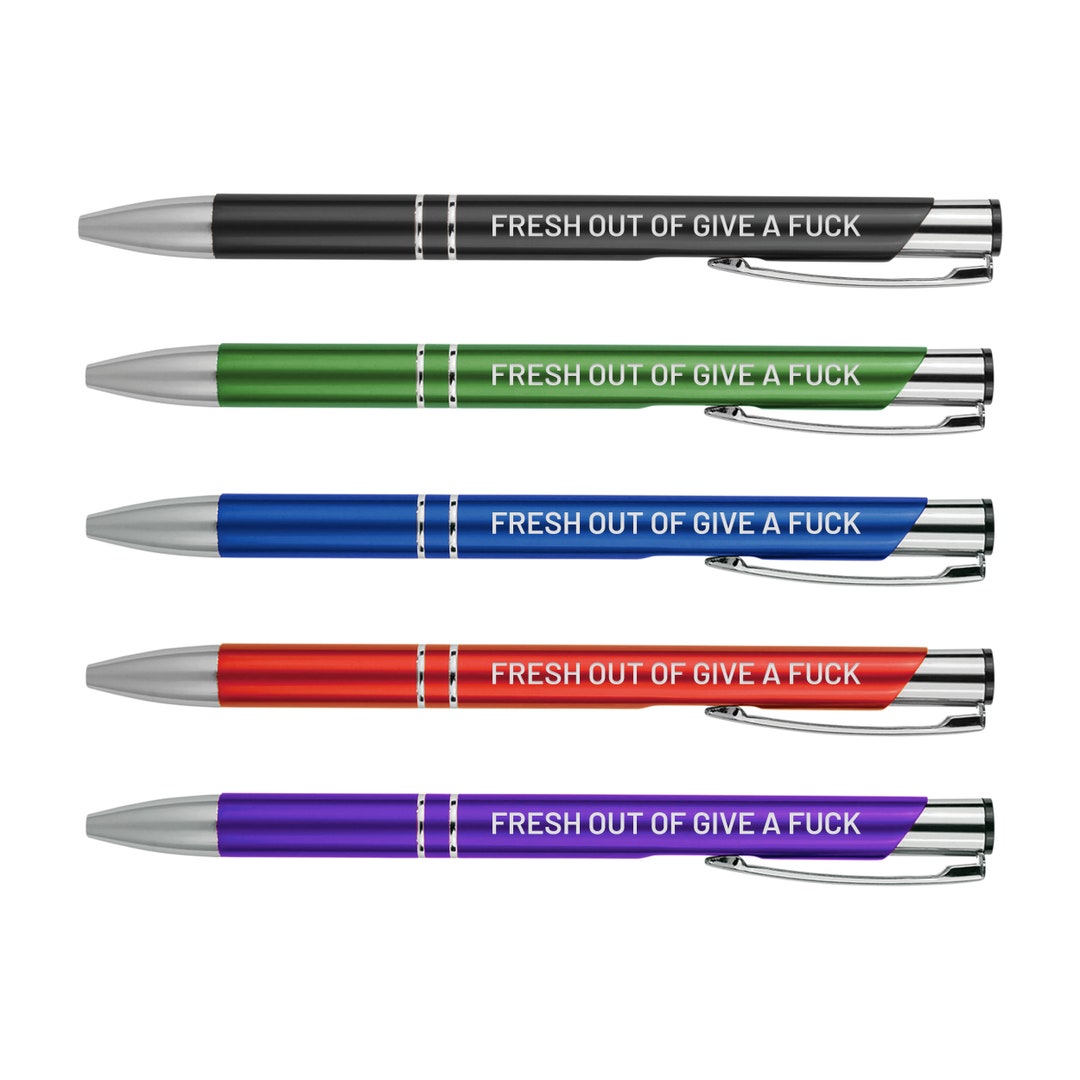Fresh out of F*cks Pen Set
