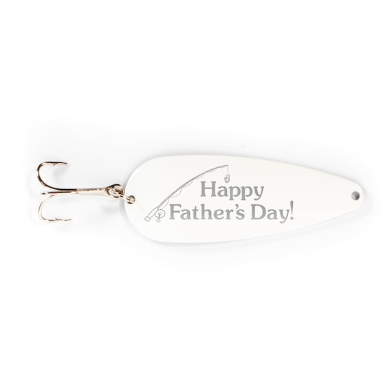 Happy Father's Day Fishing Lure Unique Fathers Day Fishers Gift