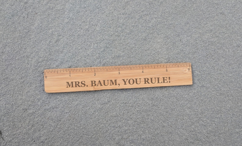 You rule bamboo ruler