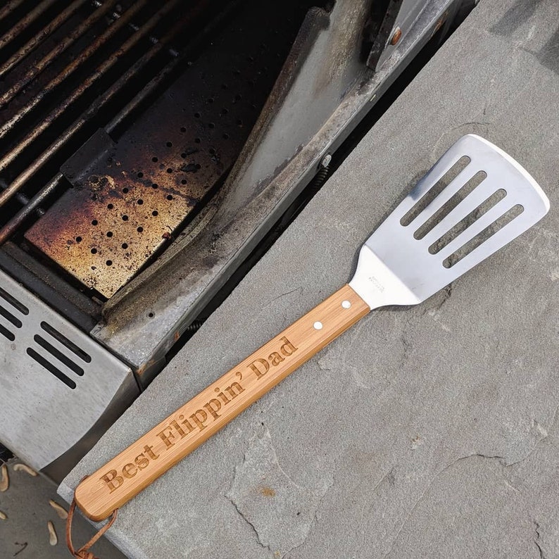 Best Flippin' Dad Spatula Grilling Barbecue Spatula Etsy