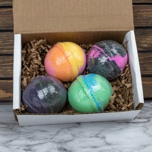 You're The Bomb Bath Bomb 4pc Set Handmade Bath Gift Set Unique Funny Mother's Day Gift image 5