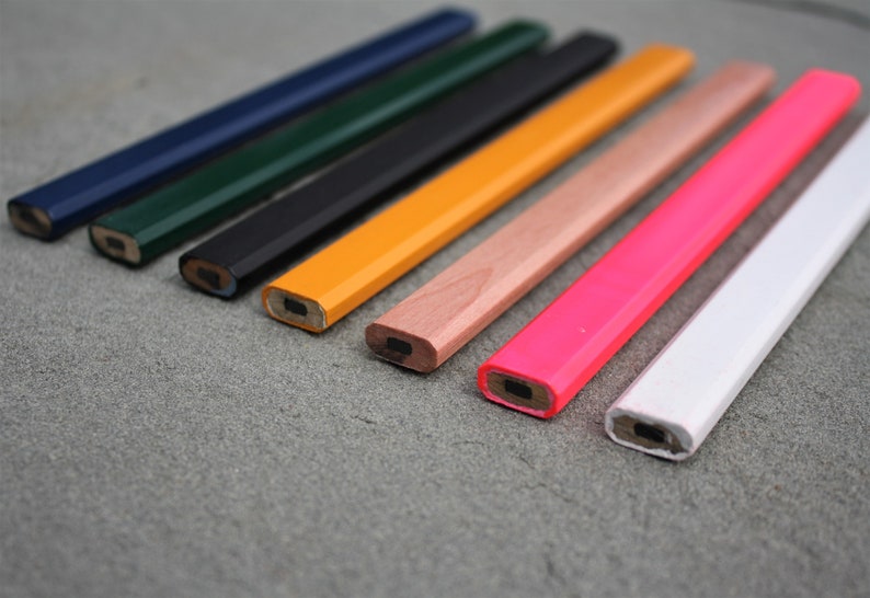 Carpenters Construction Plumbers Tradesman Pencils Unique Fathers Day Gift Stocking Stuffer For Him I Love You Dad!