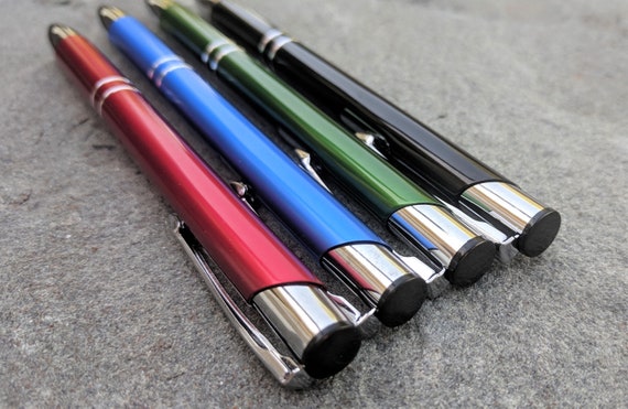 Bulk 48 Pc. Personalized Colored Stylus Pens - Yahoo Shopping