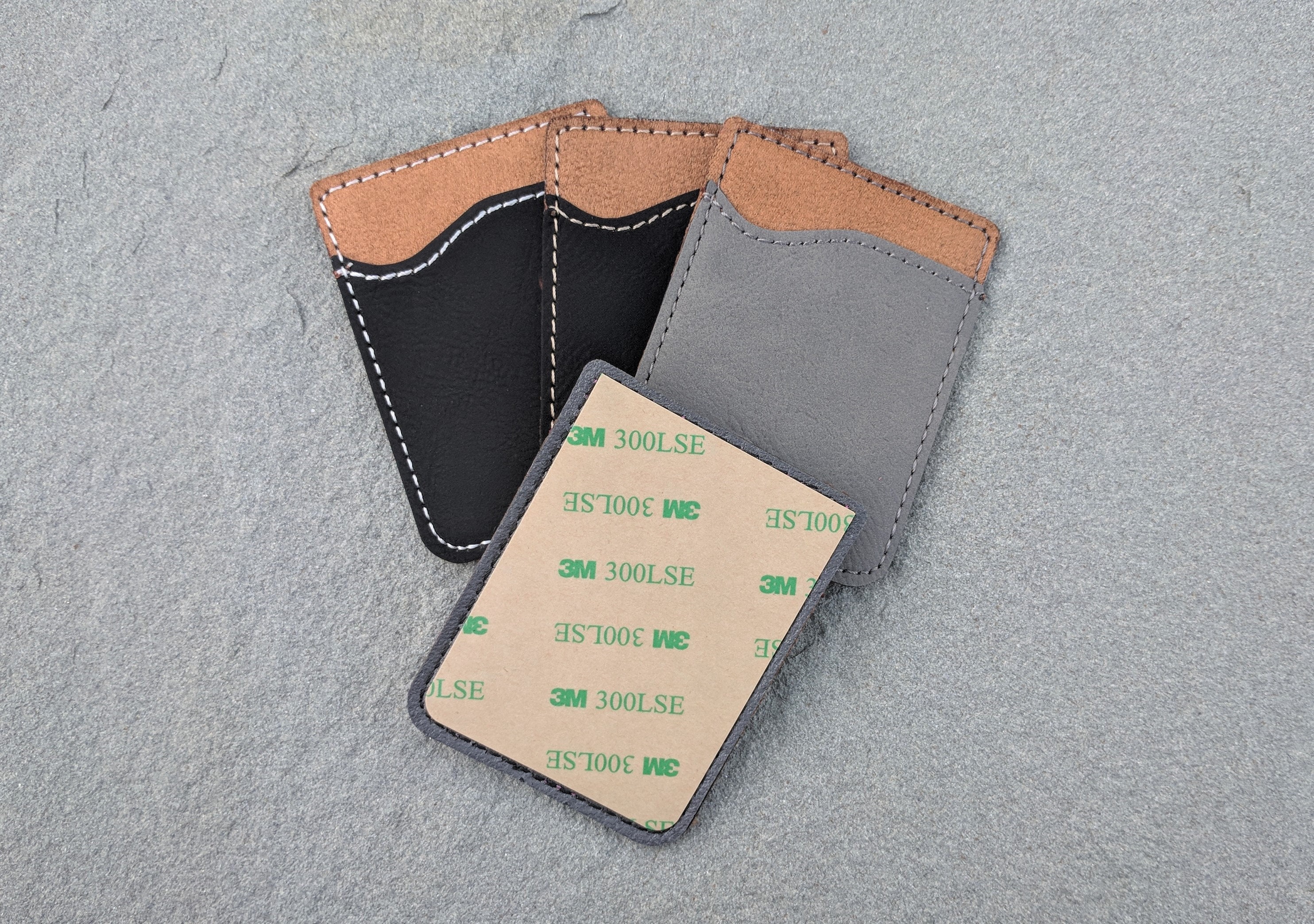 Custom Text Design or Logo Phone Wallet | Personalized Custom Card ...