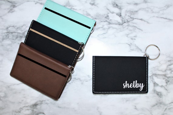 name brand keychain wallet