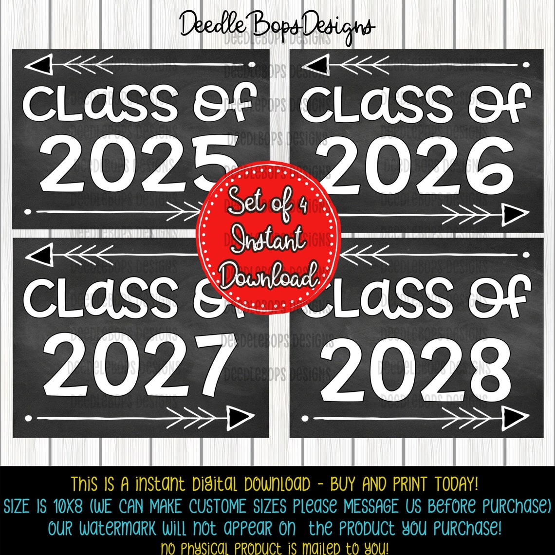 Class of 2025 Elementary School Sign. Class of 2026 Etsy