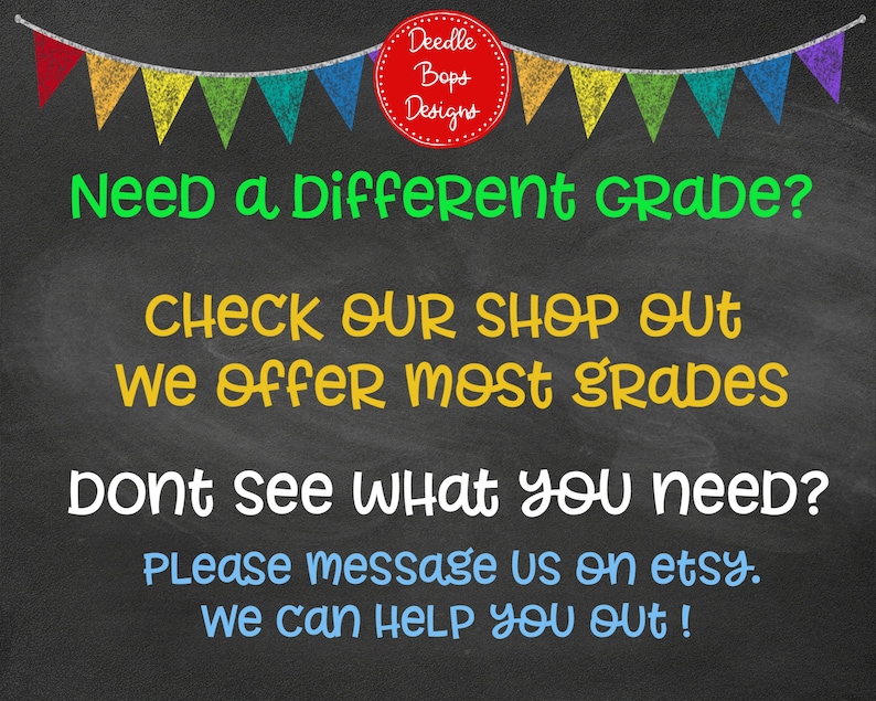 Fourth Grade Chalkboard Digital Printable INSTANT DOWNLOAD Next Stop 4th Grade School Photo Prop Elementary School Prop Party Decor