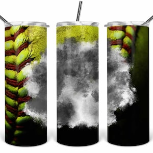 Blank Grunge  Softball Tumbler 20oz skinny  Tumbler Template,  Sublimation, Waterslide, Clipart,  PNG Digital Download