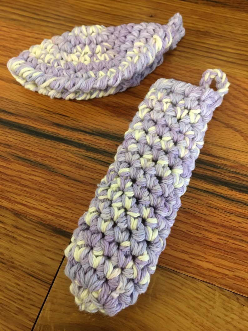 Cotton Skillet Handle Covers Hand Crocheted Etsy