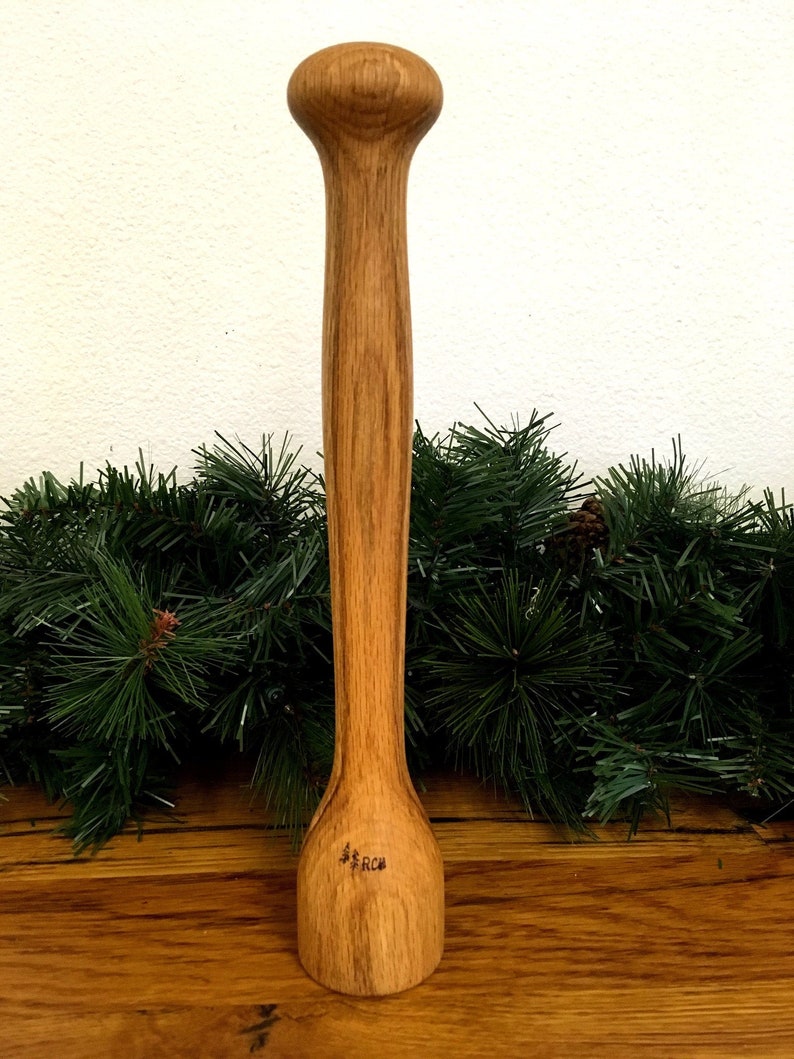 Hard Wood Vegetable Tamper/Pounder Etsy