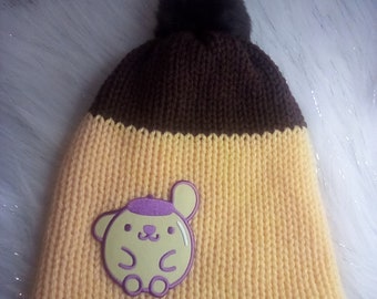 Pompompurin Knit Hat Beanie Sanrio 