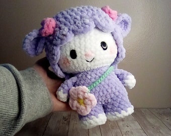 My Sweet Lamb Plush Crochet Pattern Low Sew