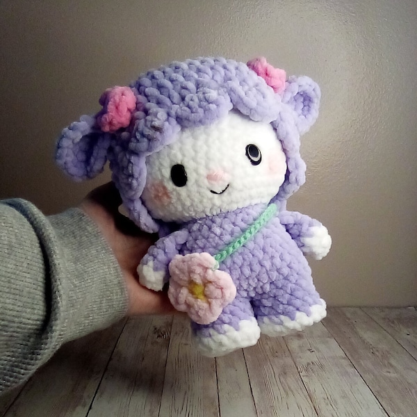 My Sweet Lamb Plush Crochet Pattern Low Sew