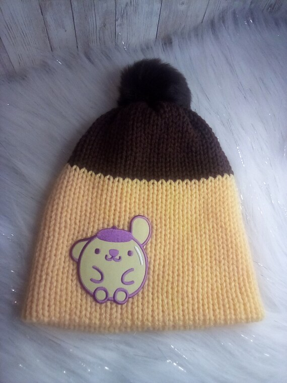 Pompompurin Knit Hat Beanie Sanrio 