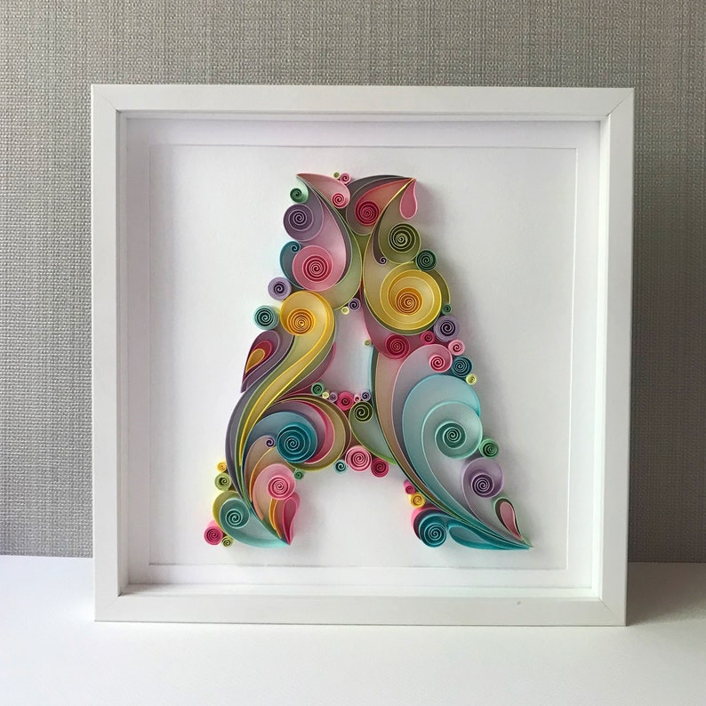 quilled templates letters all letters patterns a z how etsy