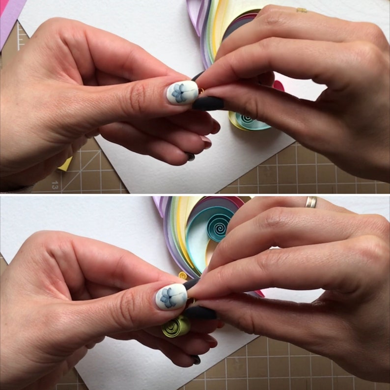 Quilled I love you Pattern How to make Quilling Templates Etsy