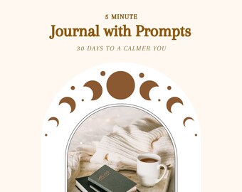 30 Day 5-Minute Journal Evening Edition