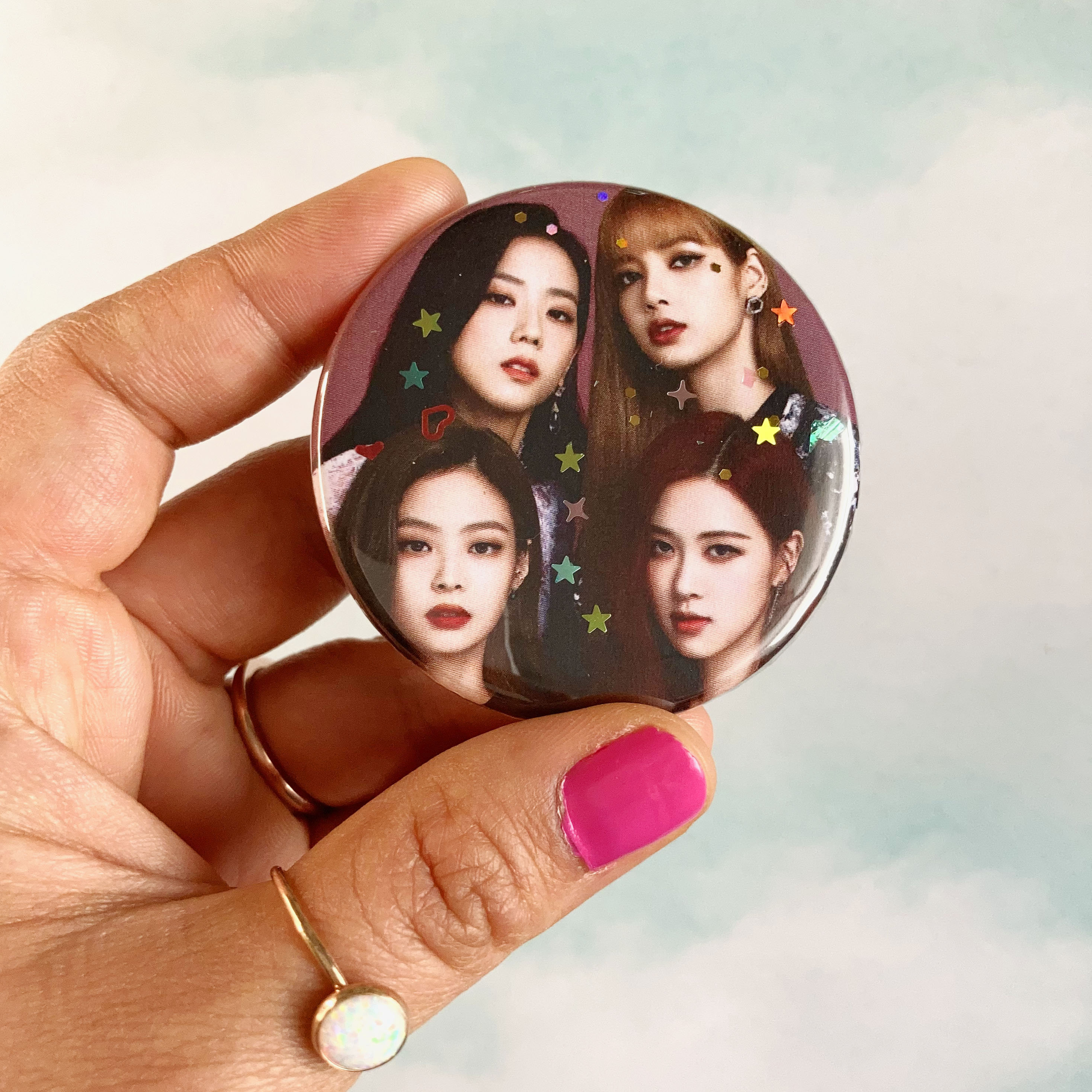 Kpop Blackpink Merch KPop Pins Positive Pins Blackpink Etsy