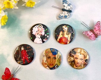 Britney Spears Fridge Magnets  - 2.25" Fridge Magnets - Free Britney Magnets - Friend Birthday Gift Idea and Party Favors - FREE SHIPPING