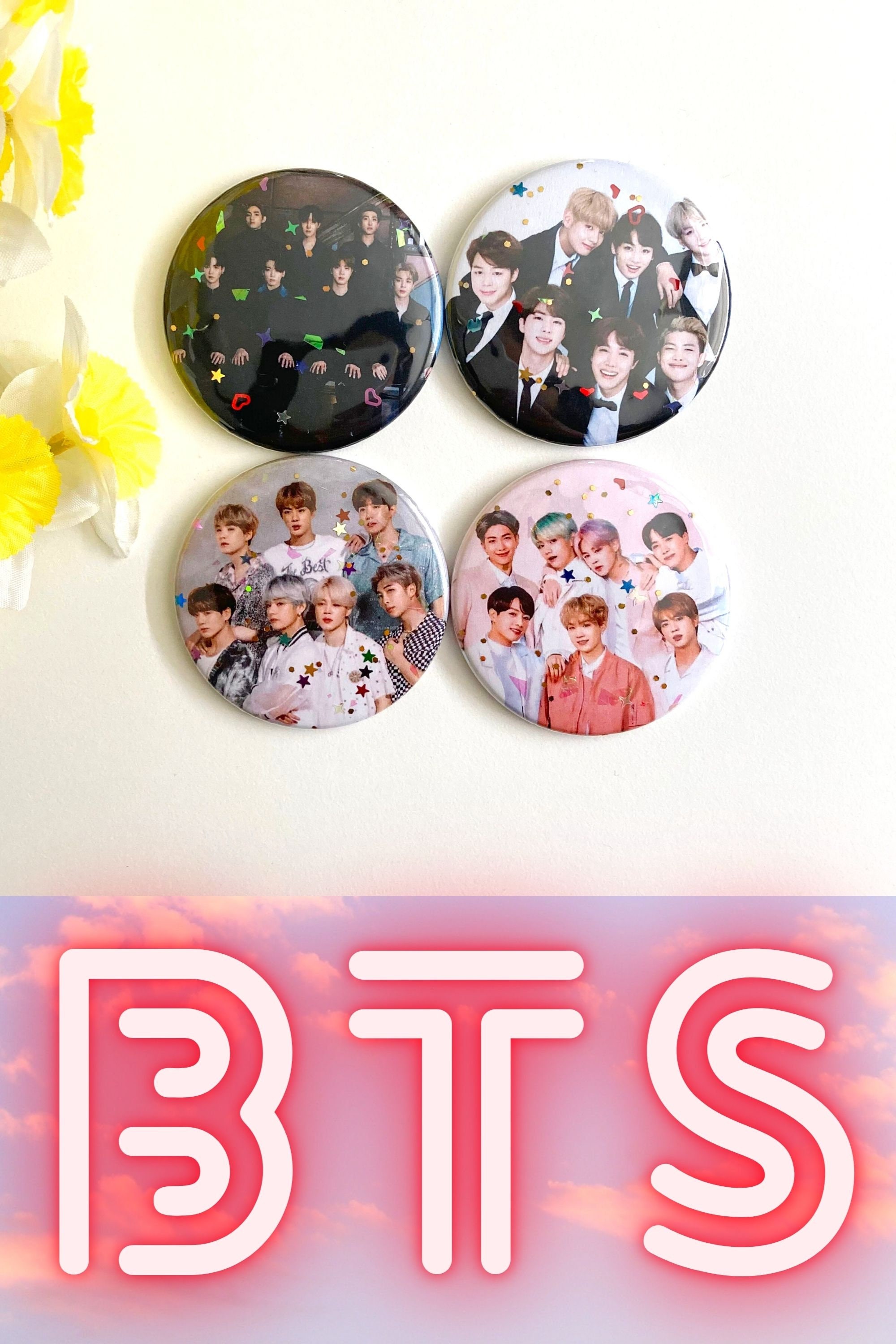 BTS Merch Kpop Magnet - BTS Fridge Magnets - Bangtan Boys Kpop